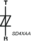 Device Symbol TISP4xxxMx