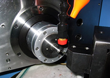 Adjustable surface processing machine